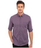 John Varvatos Star U.s.a. - Roll Up Sleeve Shirt W/ Button-down Collar Single Pocket
