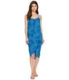 Green Dragon - Batik-i-bleu Genevieve Wrap Dress
