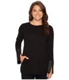 Nic+zoe - Petite Grommet Cuff Top