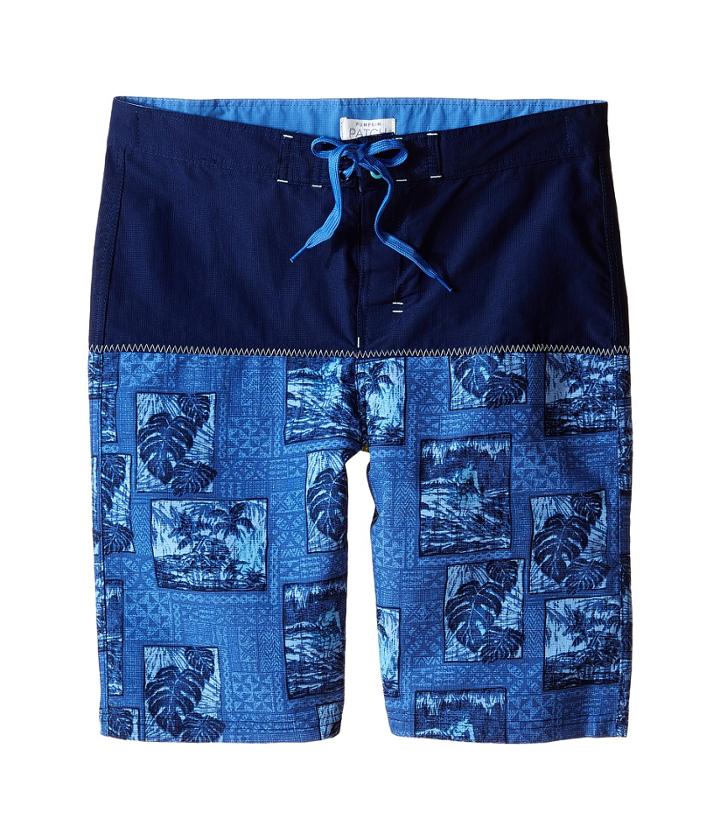 Pumpkin Patch Kids - Spliced Printed Boardshorts