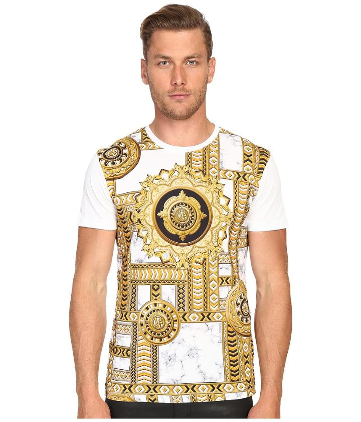 Versace Jeans - Marbled Kaleidoscope Print T-shirt