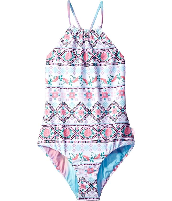 Seafolly Kids - Festival Surf Reversible Tank One-piece