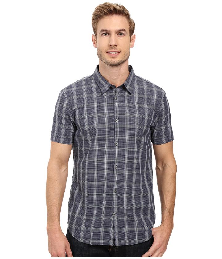 John Varvatos Star U.s.a. - Slim Fit Sport Shirt With Cuffed Short Sleeves W443s2b