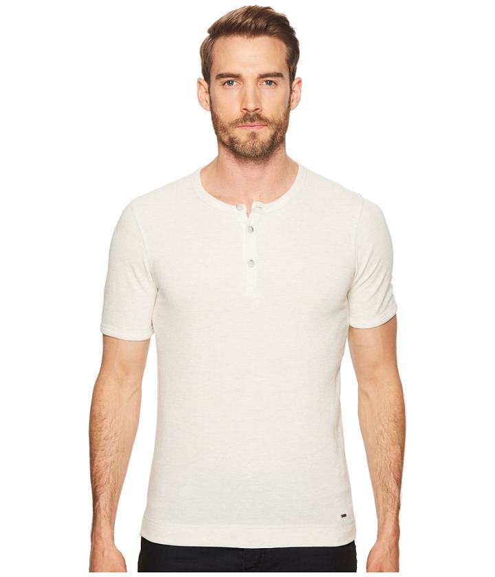 Boss Orange - Trixer Short Sleeve Henley Shirt