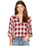 Bb Dakota - Vicky Patterned Plaid Top