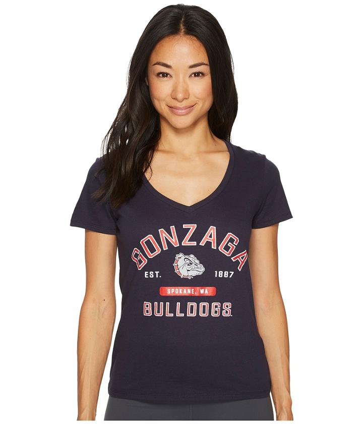 Champion College - Gonzaga Bulldogs University V-neck Tee
