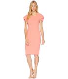 Calvin Klein - Tulip Sleeve Sheath Dress Cd8c12pt