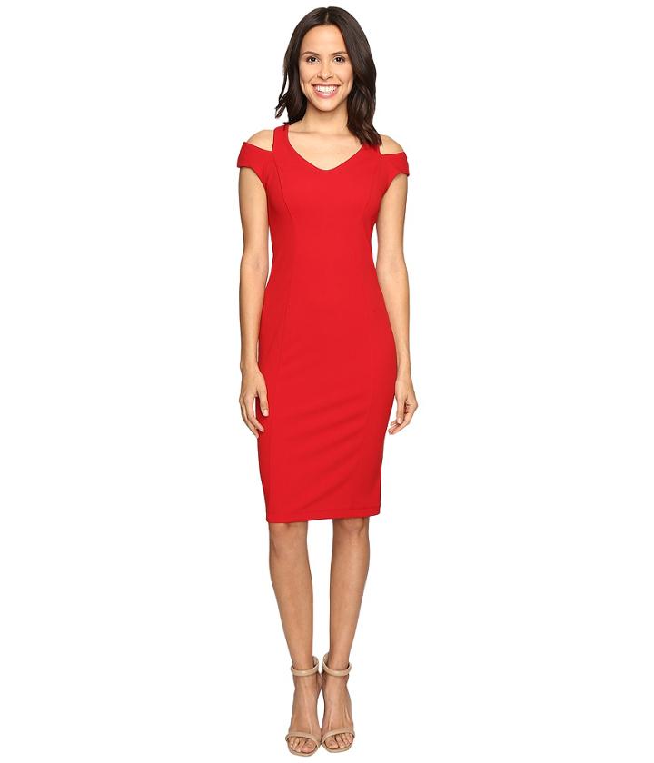 Christin Michaels - Daisy Cold Shoulder Dress