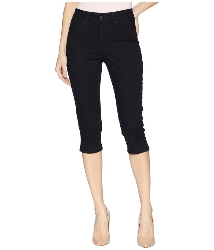 Nydj - Skinny Capris In Black