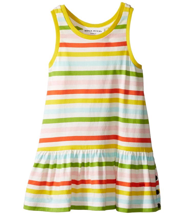 Sonia Rykiel Kids - Sleeveless Striped Dress