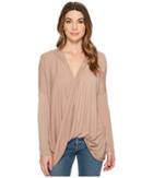 American Rose - Evelyn Long Sleeve Hooded Top