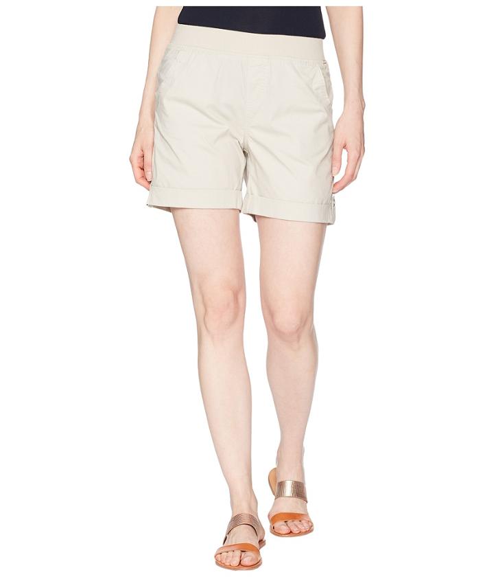 Fdj French Dressing Jeans - Serene Poplin Pull-on Shorts In Sandy