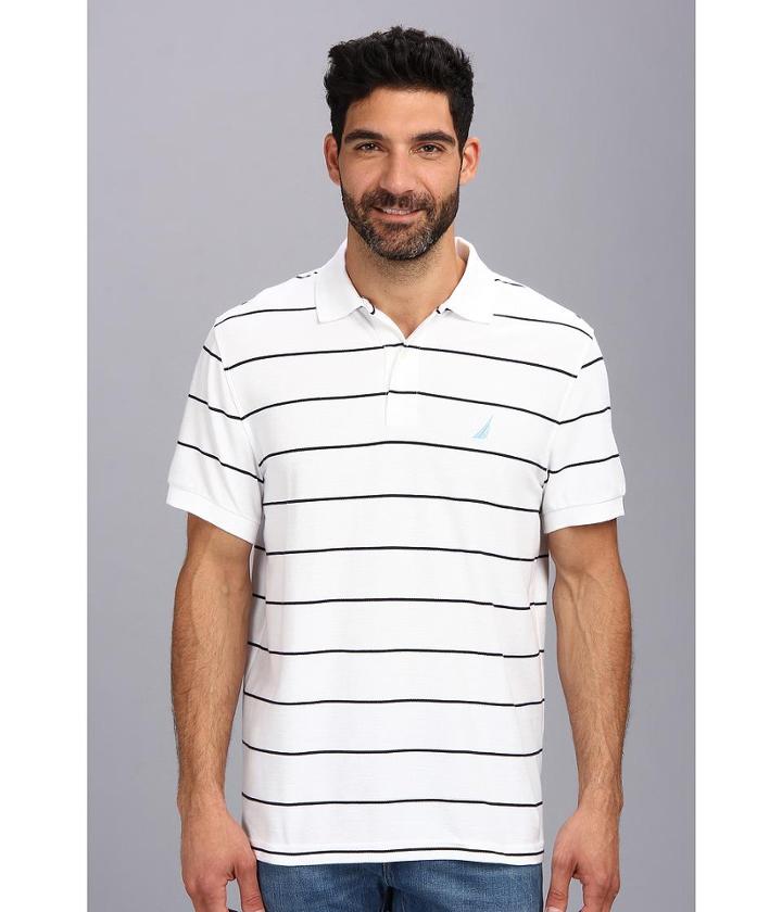 Nautica New Stripe S/s Polo Shirt