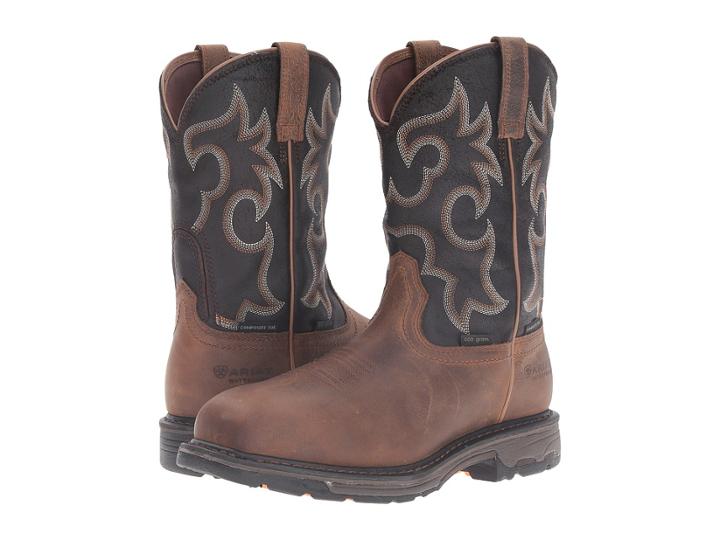 Ariat - Workhog Wide Square Ct Wp Insulated