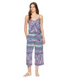 Tommy Bahama - Riviera Tile Crop Jumpsuit Cover-up
