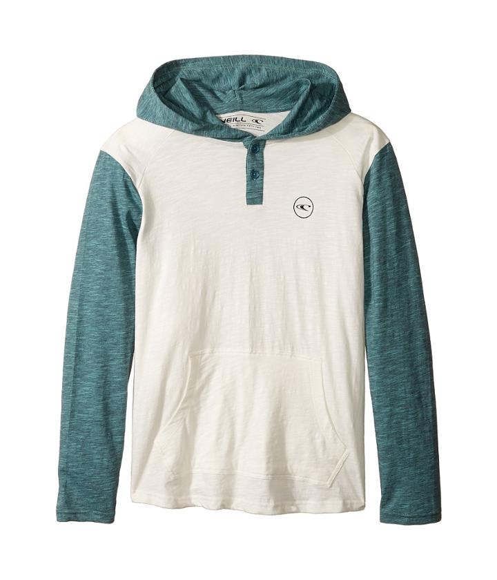 O'neill Kids - The Bay Hooded Knit Henley Top