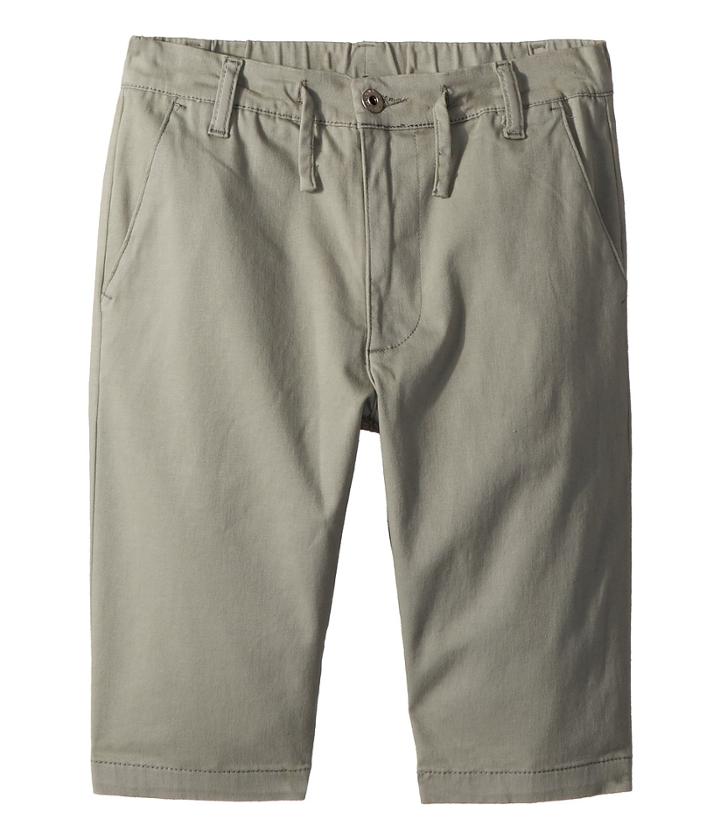 Ag Adriano Goldschmied Kids - The Finn Sueded Twill Pull-on Shorts