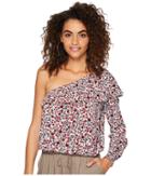 Jack By Bb Dakota - Varda Ditzy Blossom Printed Crinkle Rayon Top