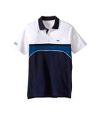 Lacoste Kids - Sport Short Sleeve Superlight Polo With Chest Stripe