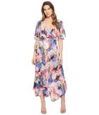 Catherine Catherine Malandrino - Jos Ruffle Midi Wrap Dress