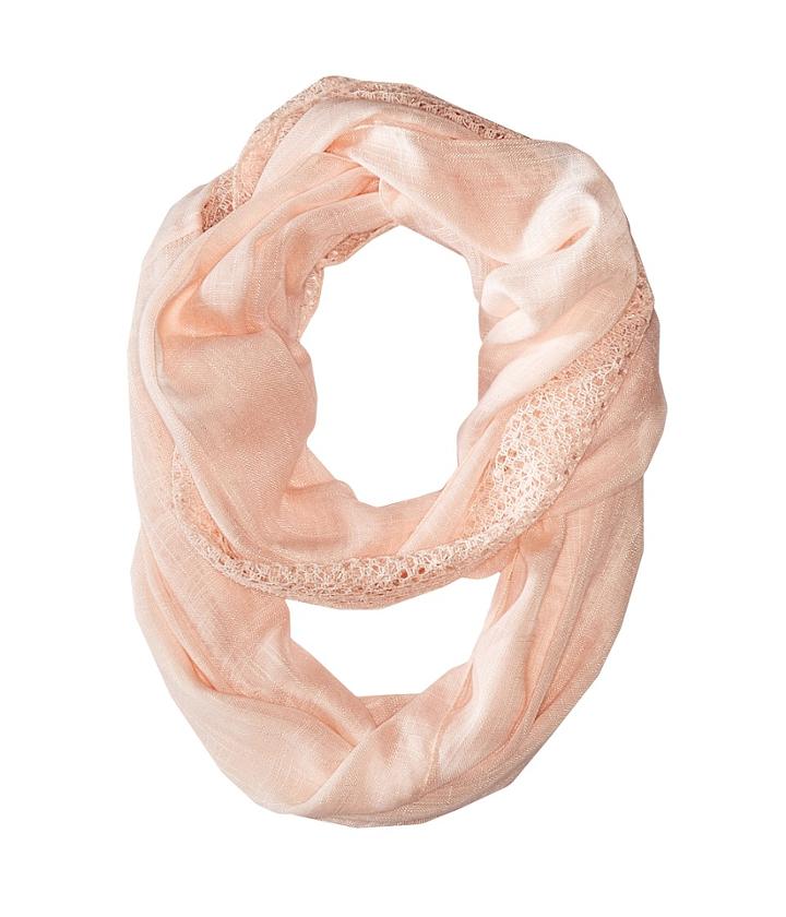 Calvin Klein - Lace Trim Infinity Scarf