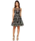 Marchesa Notte - Sleeveless Embroidered High-low Cocktail
