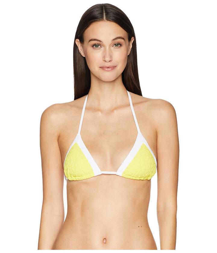 Trina Turk - Sunshine Jacquard Triangle Bra