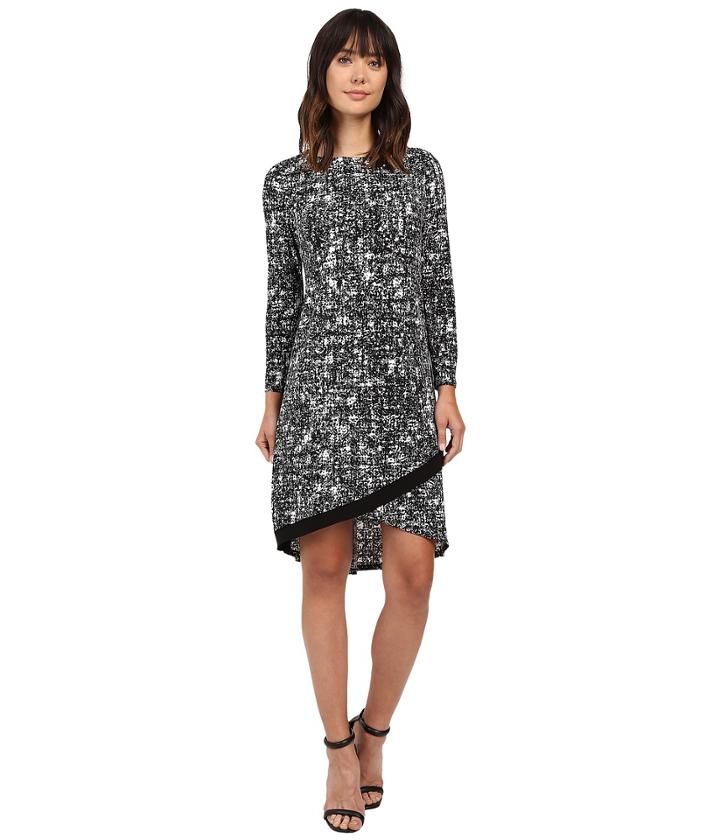 Ellen Tracy - Crossover Hem Dress