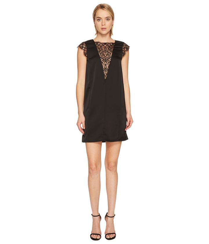 Manila Grace - Cap Sleeve Lace Front Dress