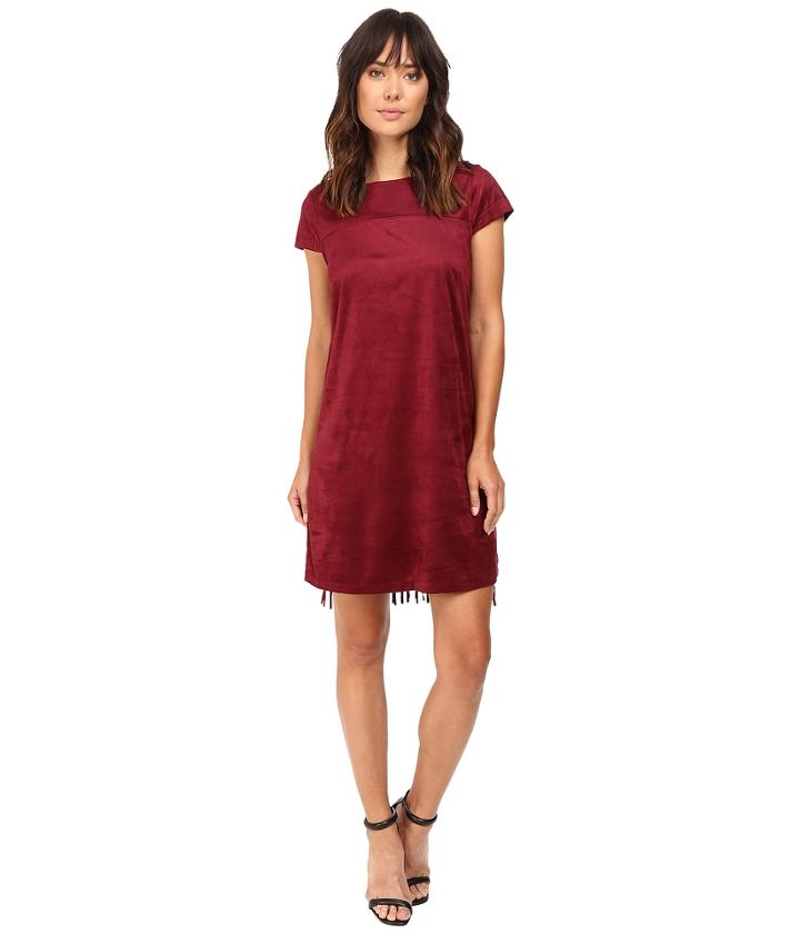 Kensie - Drapey Faux Suede Dress Ks9k7131