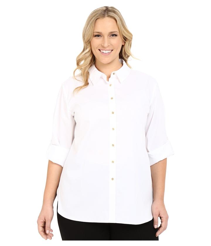 Calvin Klein Plus - Plus Size Non Iron Tunic