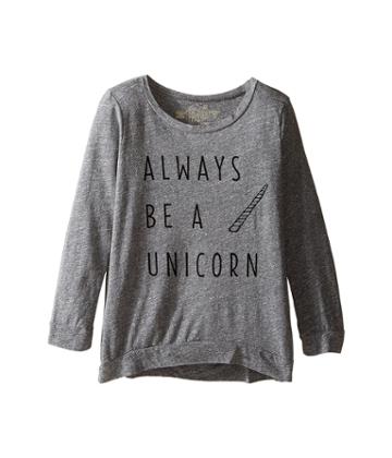 The Original Retro Brand Kids - Always Be A Unicorn 3/4 Pullover