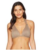 Kenneth Cole - Lurex(r) Solids Wireless Push-up Bikini Top
