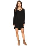 Culture Phit - Mille Long Sleeve Dress With Strap Detail