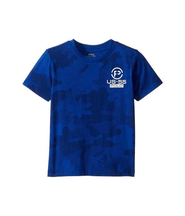 Polo Ralph Lauren Kids - Cotton Poly Graphic Crew Neck T-shirt