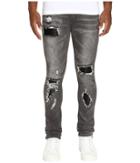 God's Masterful Children - Amadeo Ripped Leather Jeans