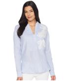 Lauren Ralph Lauren - Embroidered Linen Shirt