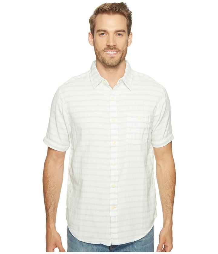 True Grit - Indigo Surf Plaid Short Sleeve Shirt