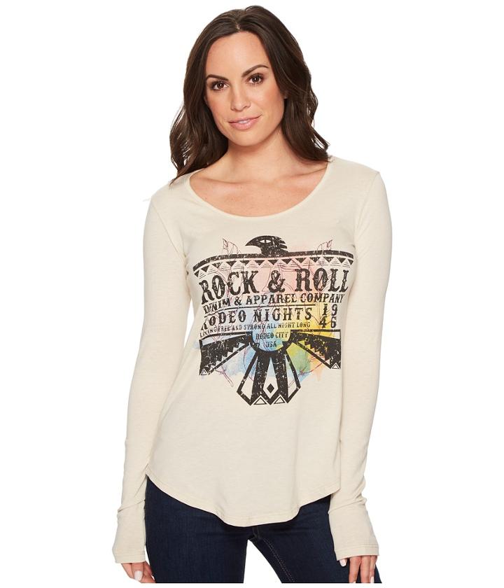 Rock And Roll Cowgirl - Long Sleeve Tee 48t4390