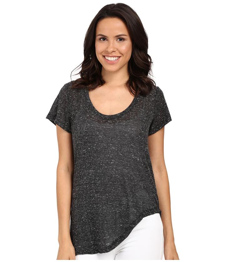 Lna - Deep U-neck Tee
