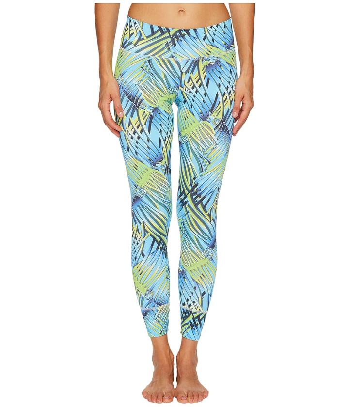Letarte - Blue Palm Leggings