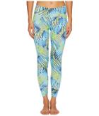 Letarte - Blue Palm Leggings