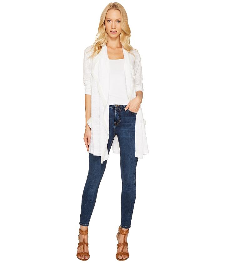 Three Dots - Waterfall Cardigan