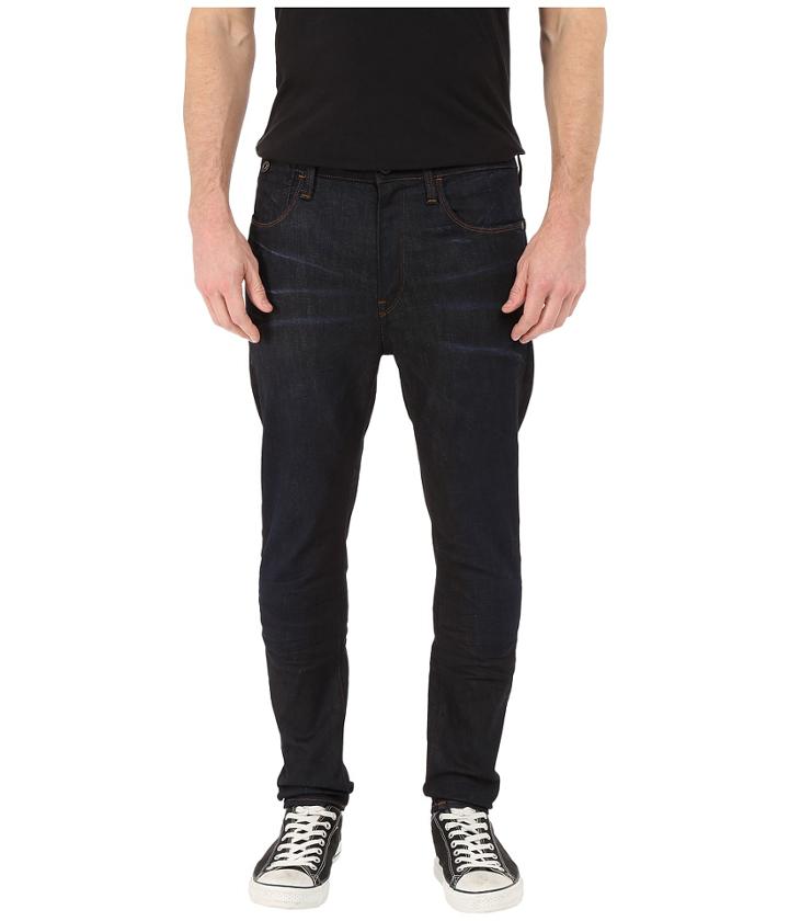 G-star - Type C 3d Super Slim In Visor Stretch Denim Dark Aged
