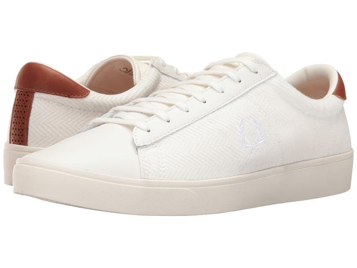 Fred Perry - Spencer Herringbone Knit Leather
