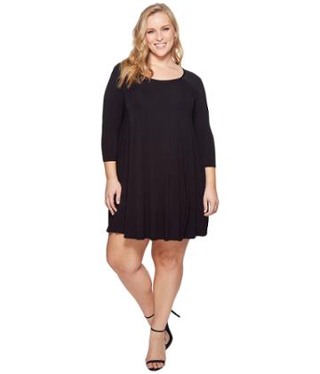 Kari Lyn - Plus Size Long Sleeve Dress