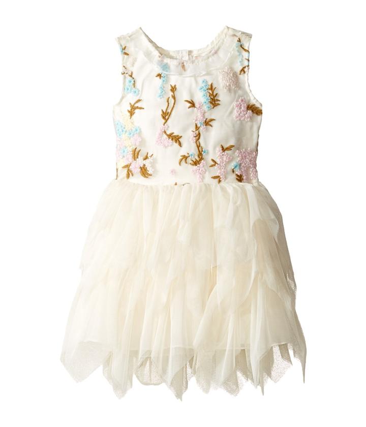 Nanette Lepore Kids - Embroidered Bodice Ballerina Dress