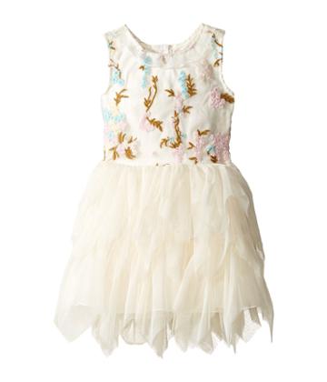 Nanette Lepore Kids - Embroidered Bodice Ballerina Dress