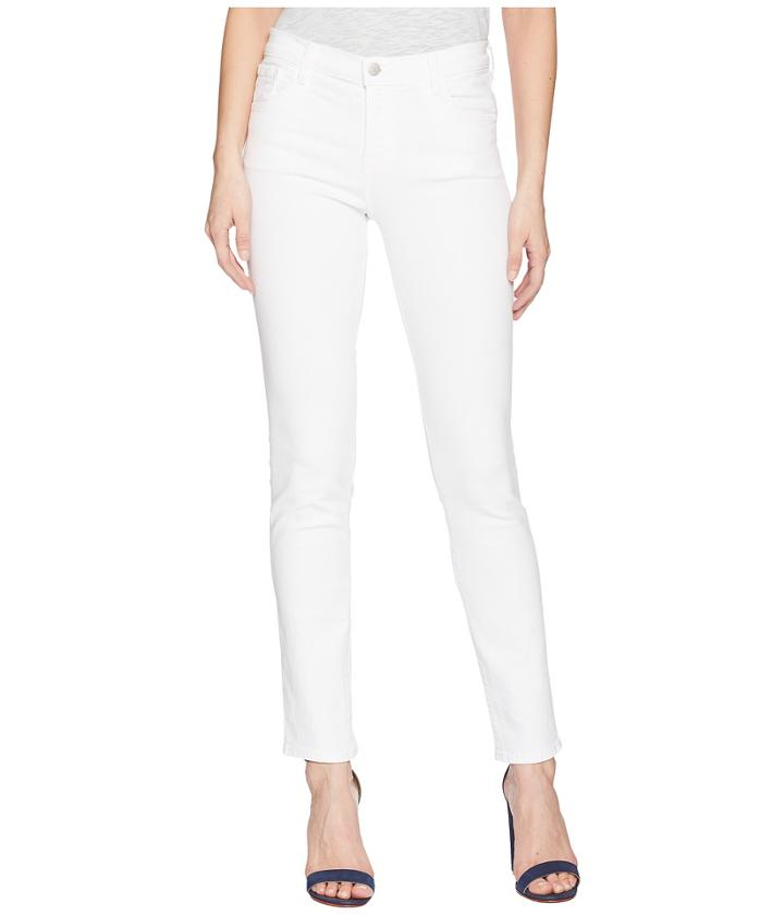 J Brand - Maude Mid-rise Cigarette In Blanc