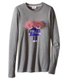 Fendi Kids - Long Sleeve T-shirt W/ Logo Monster Graphic